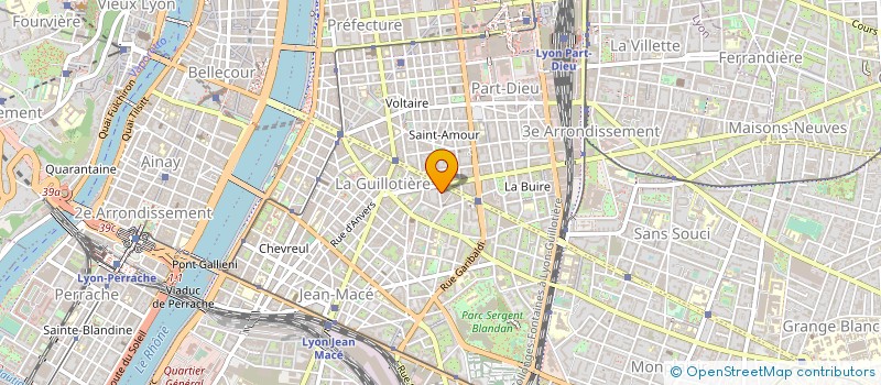 localisation de l'entreprise SELARL TEYSSIER BARRIER AVOCATS  LYON