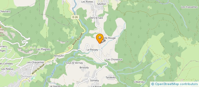 localisation de l'entreprise SELARL THALAMONIUM  ONNION