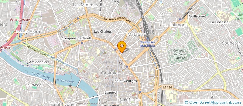 localisation de l'entreprise SELARL THEVENOT & ASSOCIES  TOULOUSE