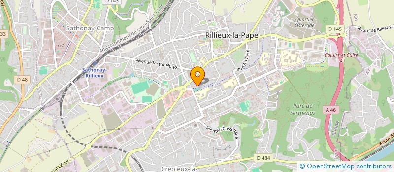 localisation de l'entreprise SELARL THIBAULT CHONIK  RILLIEUX-LA-PAPE