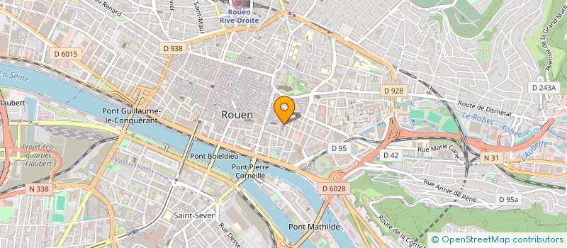 localisation de l'entreprise SELARL THIBAULT SANNIER  ROUEN