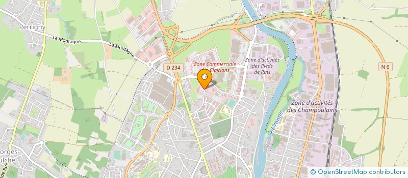 localisation de l'entreprise SELARL THIERRY GHIDALIA à AUXERRE