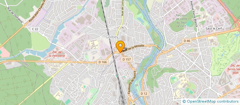 localisation de l'entreprise SELARL TIARE  GOLBEY