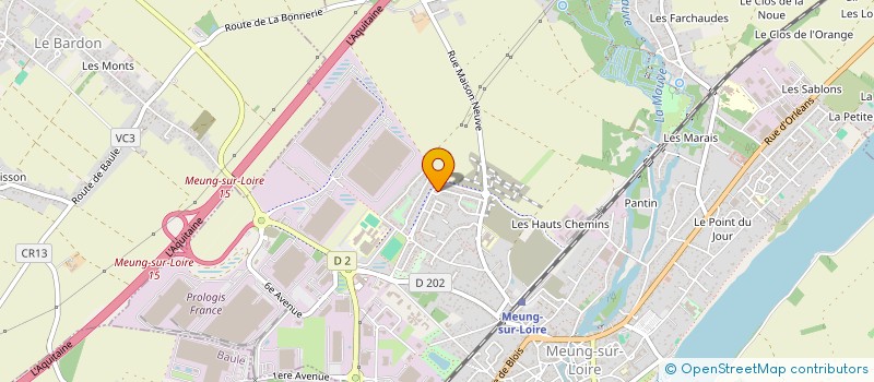 localisation de l'entreprise SELARL TRAMOY JEREMY à MEUNG-SUR-LOIRE