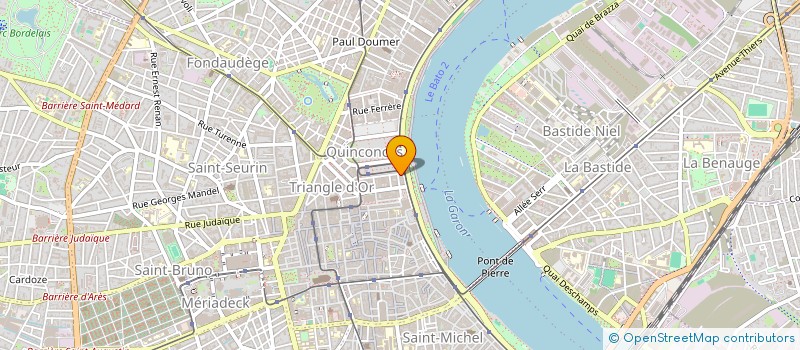 localisation de l'entreprise SELARL TRASSARD & ASSOCIES  BORDEAUX