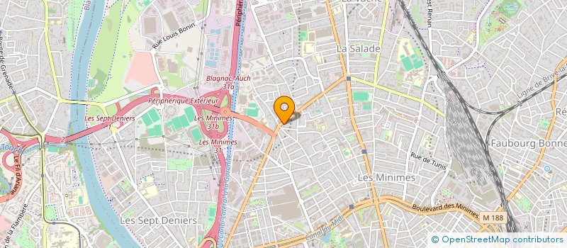 localisation de l'entreprise SELARL TRENTIN à TOULOUSE