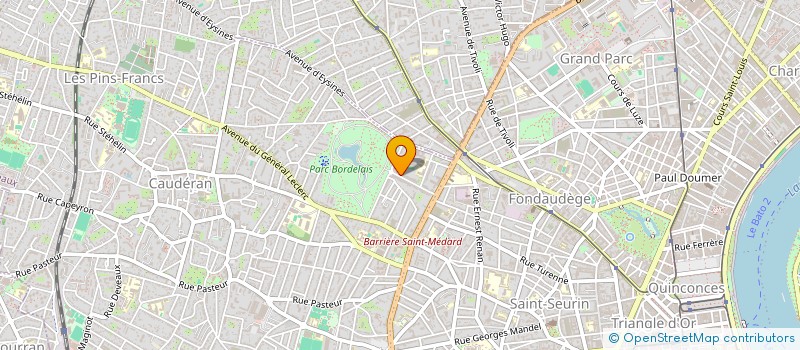 localisation de l'entreprise SELARL TRUFFOT & ASSOCIES NOTAIRES  BORDEAUX