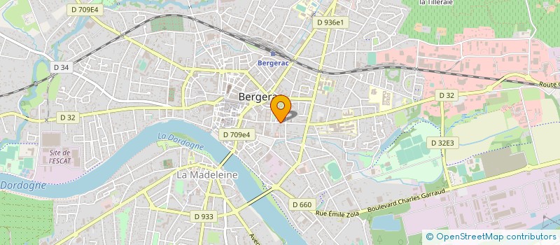 localisation de l'entreprise SELARL URO SUD DORDOGNE à BERGERAC