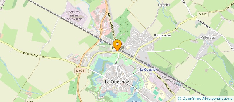 localisation de l'entreprise SELARL UROVADE à ORSINVAL