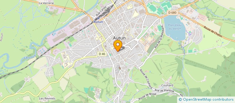 localisation de l'entreprise SELARL VARLET-ANDALI à AUTUN