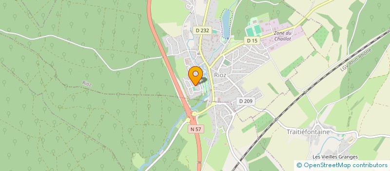 localisation de l'entreprise SELARL VET'HOMEOS  RIOZ