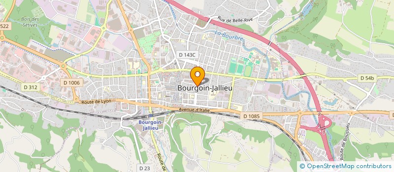 localisation de l'entreprise SELARL VET'O FOLATIERE à BOURGOIN-JALLIEU