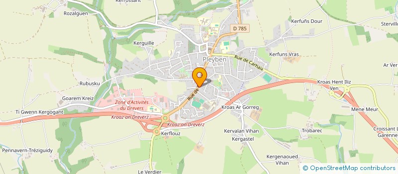 localisation de l'entreprise SELARL VETERINAIRE DES AJONCS à PLEYBEN