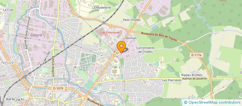 localisation de l'entreprise SELARL VETERINAIRE DU CLAIR MATIN à BOURG-EN-BRESSE