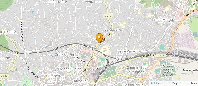 localisation de l'entreprise SELARL VETERINAIRE LA GAZELLE à NIMES