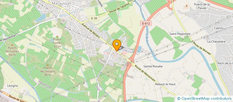 localisation de l'entreprise SELARL VETODOC à MARAUSSAN