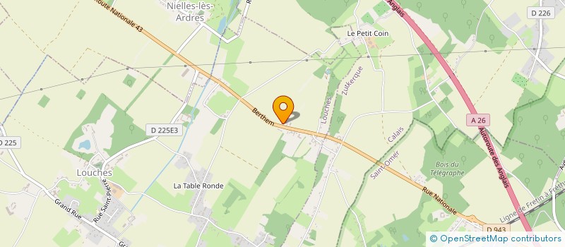 localisation de l'entreprise SELARL VETOG5  AUTINGUES