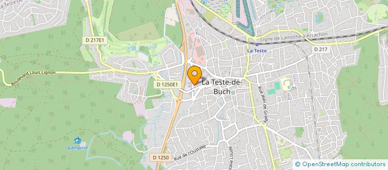 localisation de l'entreprise SELARL VETOLATESTE à LA TESTE-DE-BUCH