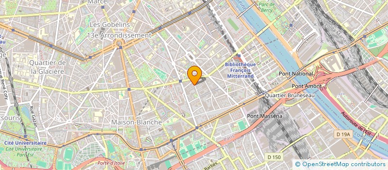 localisation de l'entreprise SELARL VETOLYMPIADES à PARIS