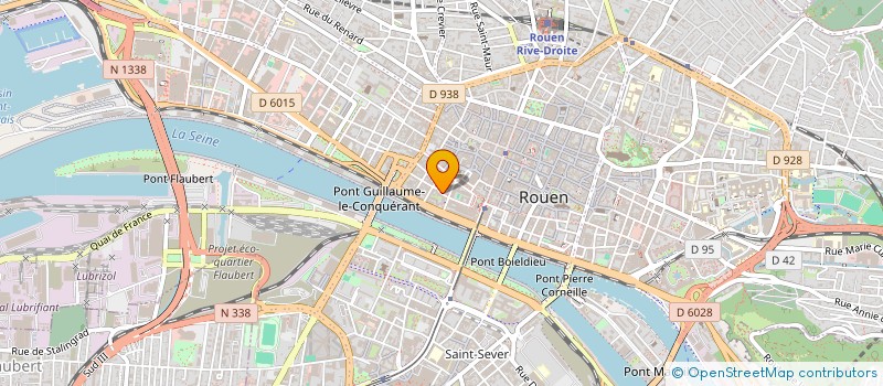 localisation de l'entreprise SELARL VIARD LELANDAIS  ROUEN