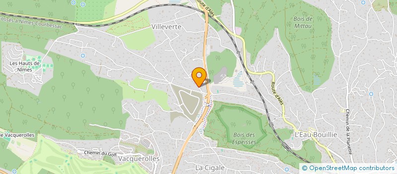 localisation de l'entreprise SELARL VINCENS DOMINIQUE à NIMES