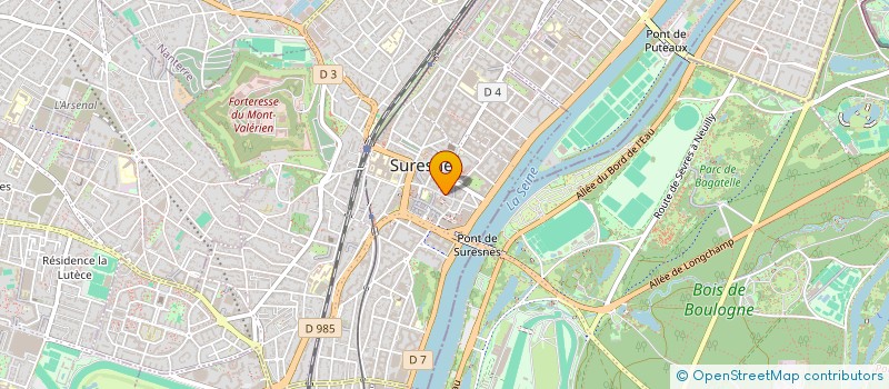 localisation de l'entreprise SELARL VITAUD ET ASSOCIES à SURESNES