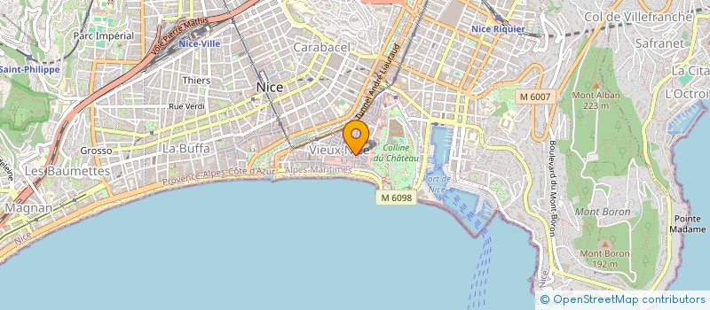 localisation de l'entreprise SELARL WW & ASSOCIES  NICE