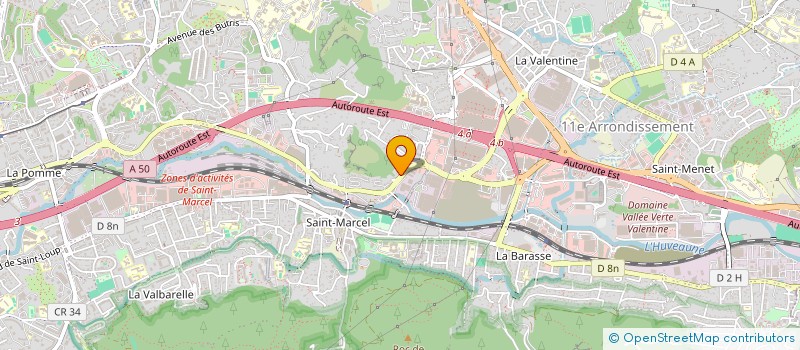localisation de l'entreprise SELARLU ALKINE SPORT à MARSEILLE