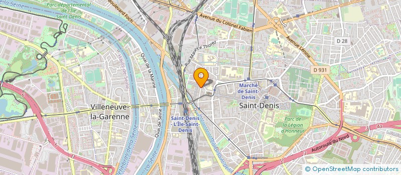 localisation de l'entreprise SELARLU BAMBA NABOUDOU à SAINT-DENIS