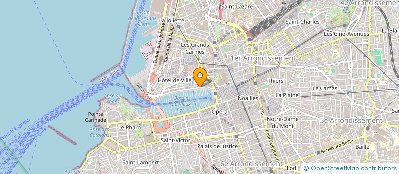 localisation de l'entreprise SELARLU CHRISTELLE VERDU à MARSEILLE