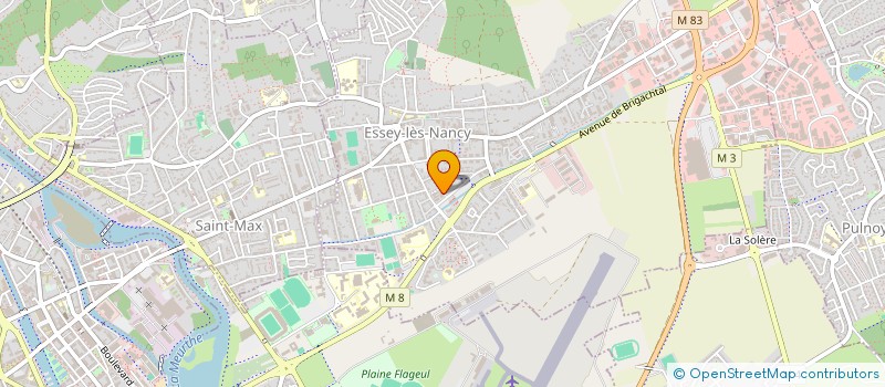 localisation de l'entreprise SELARLU DR MARIE-LAURE SCHWEITZER  ESSEY-LES-NANCY