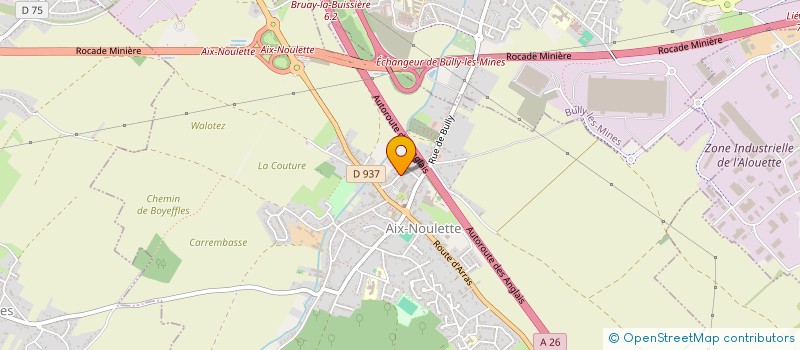 localisation de l'entreprise SELARLU FREDERIC DUPONT  AIX-NOULETTE