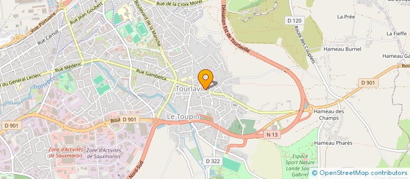 localisation de l'entreprise SELARLU LECOSSU  CHERBOURG-EN-COTENTIN