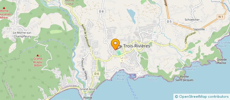 localisation de l'entreprise SELARLU MEDJAY à TROIS-RIVIERES