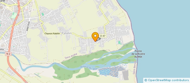 localisation de l'entreprise SELARLU MOUSSEUX KAREN à SAINT-ANDRE