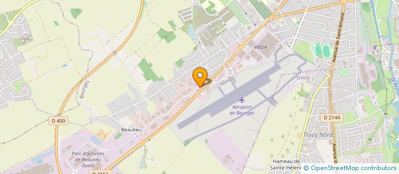 localisation de l'entreprise SELARLU PLVE  BOURGES