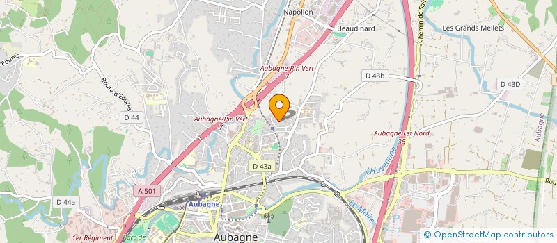 localisation de l'entreprise SELARLU SOPHIE TATAT à AUBAGNE