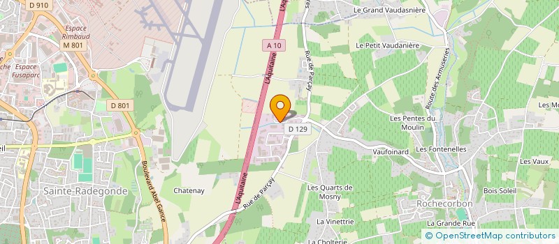 localisation de l'entreprise SELAS 3DVET  ROCHECORBON