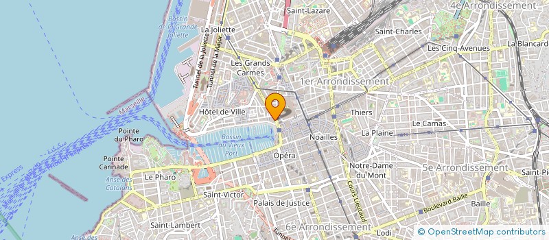 localisation de l'entreprise SELAS ANBO  MARSEILLE