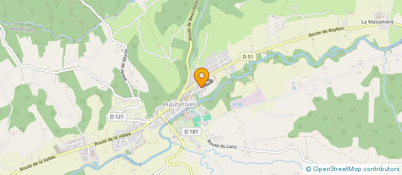 localisation de l'entreprise SELAS ANFOSSI GONZALES CHARDON  HAUTERIVES