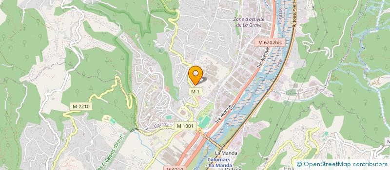 localisation de l'entreprise SELAS AZUR NOTAIRES DE LA PLAINE à CARROS