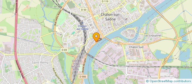 localisation de l'entreprise SELAS BAROCHE - DUTKOWIAK à CHALON-SUR-SAONE