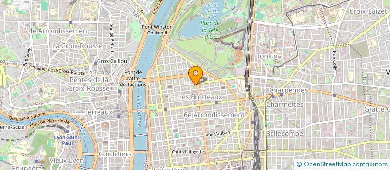 localisation de l'entreprise SELAS CABINET DU PARC  LYON