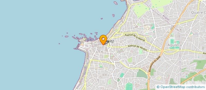 localisation de l'entreprise SELAS CABINET GROB à BIARRITZ