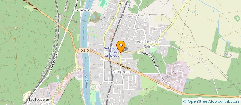 localisation de l'entreprise SELAS CCMM  SAMOREAU