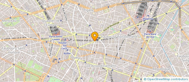 localisation de l'entreprise SELAS-CENTRE MEDICAL CELSIUS LA FAYETTE  PARIS