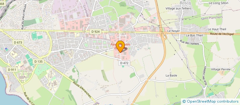 localisation de l'entreprise SELAS CIM GSG  GRANVILLE