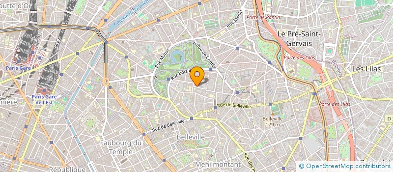 localisation de l'entreprise SELAS DE KINESITHERAPEUTES DOLTO  MONTREUIL