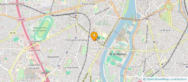 localisation de l'entreprise SELAS DES DOCTEURS BOURGUE ET BALDO  TOULOUSE