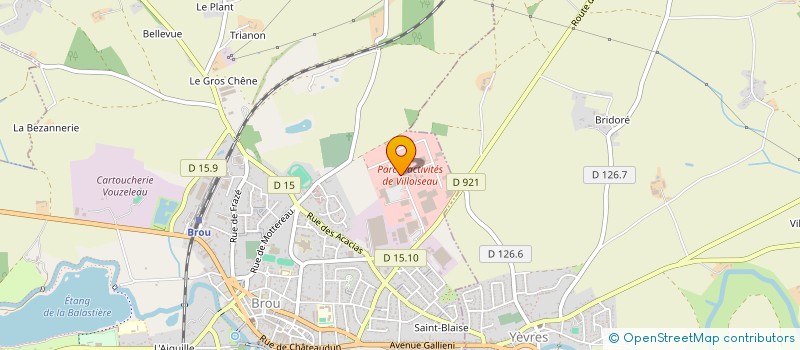 localisation de l'entreprise SELAS DES OISEAUX à BROU